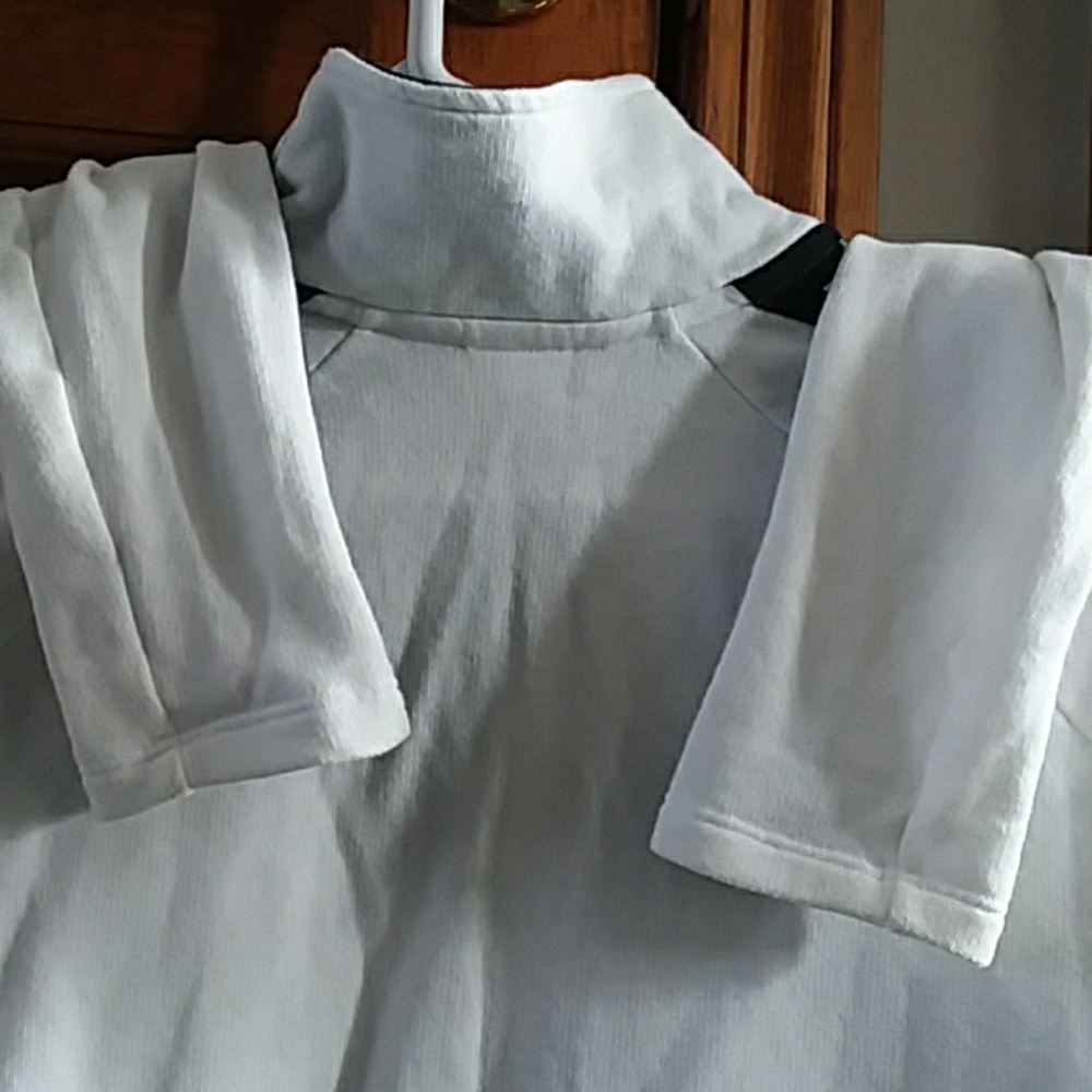 White and black PINK VS quarter zip - Picture 6 of 6